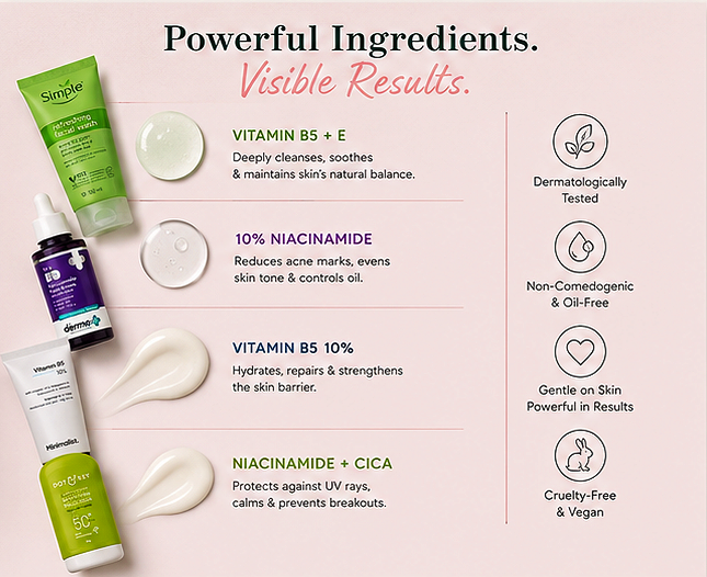 Oil Free Reset Kit ( Best Combination For Oily Skin Ever )