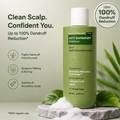 Bare Anatomy Anti-Dandruff Shampoo | Up To 100% Dandruff Reduction | ZPTO-Free | pH 5.3 | Salicylic Acid, Piroctone Olamine, Biotin & Menthol | Non-Drying Formula | Suitable for Men & Women | 250 ml