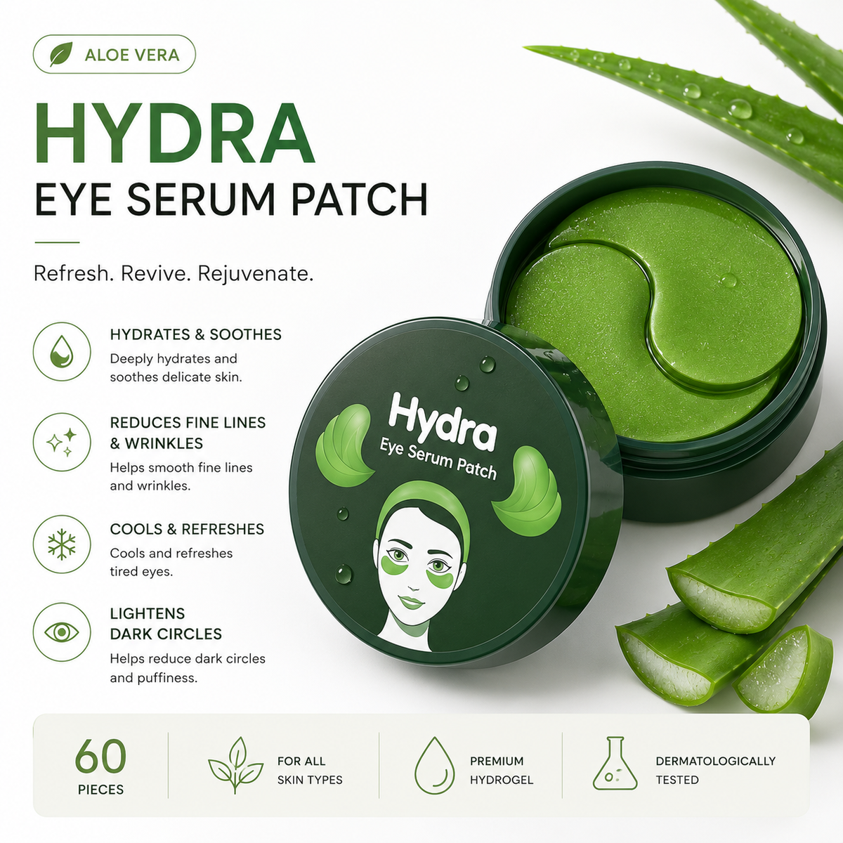 Hydrogel Under Eye Patches