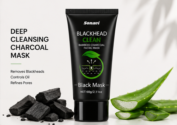 Charcoal Black Peel Off Face Mask (60gm)