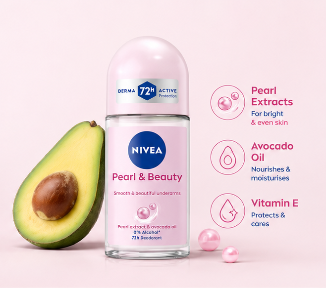 Nivea Deo Pearl and Beauty Roll On
