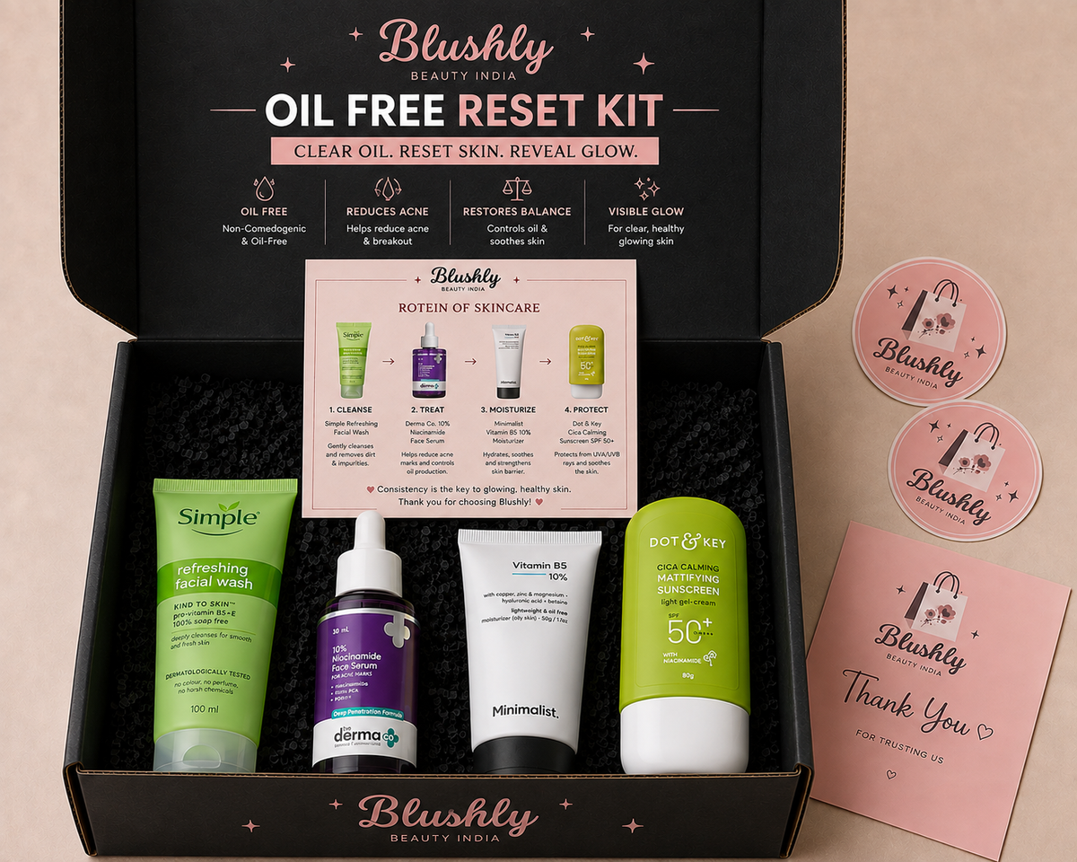 Oil Free Reset Kit ( Best Combination For Oily Skin Ever )